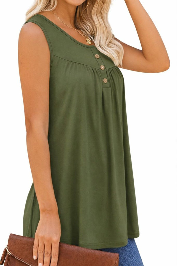 Rochie de damă cu bretele și decolteu cu nasturi, 32279