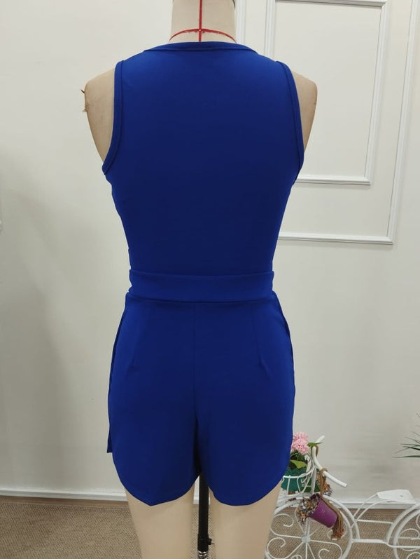 Kadın Askılı Yuvarlak Yakalı Krop Janjan Bluz Ve Shortlu Etek Ikili Takım , 32370