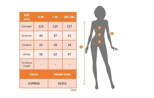 Rochie midi Supreme pentru femei, cu model, decolteu înfășurat, talie elastică, crăpătură în față, 32881