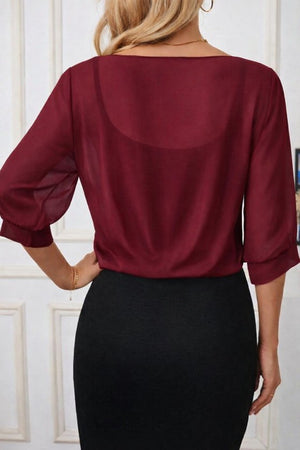 Kadın Fakir Kollu önden Bağlamalı Kısa şifon Bolero Ceket, 33506