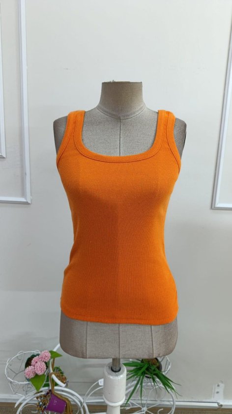 Bluză tip corset cu bretele și decolteu rotund pentru femei, 34368