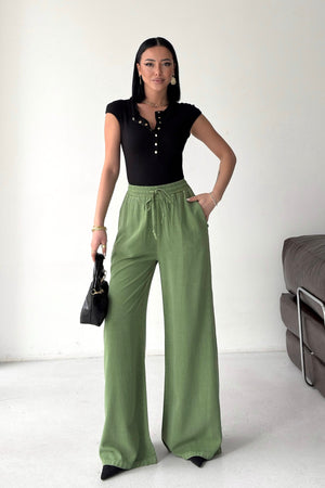 Pantaloni Palazzo elasticizați HS708