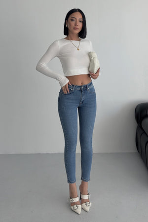 Blugi skinny 819