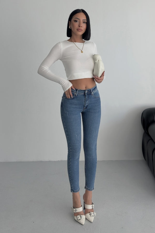 Blugi skinny 819