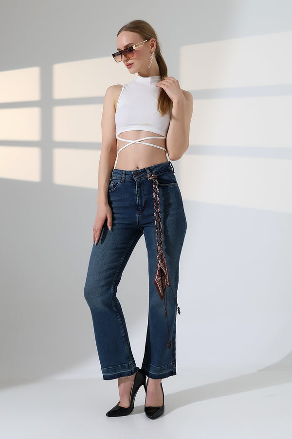 Flare Kot Pantolon 7104