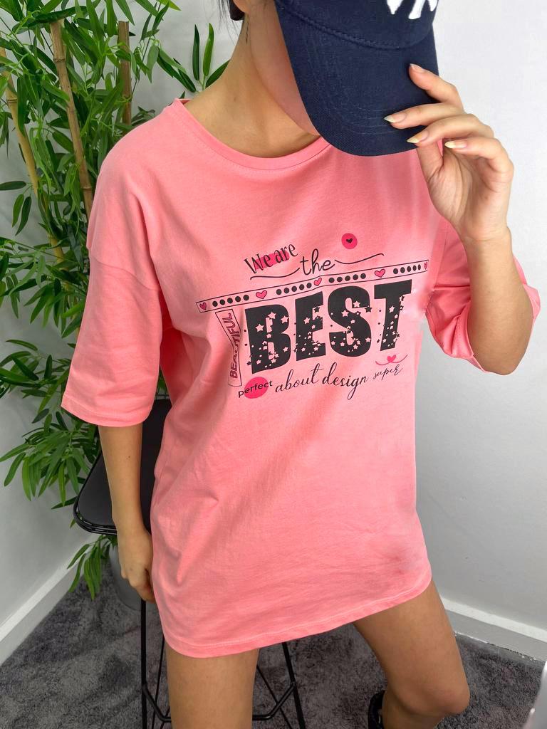 Best T-Shirt - Pembe
