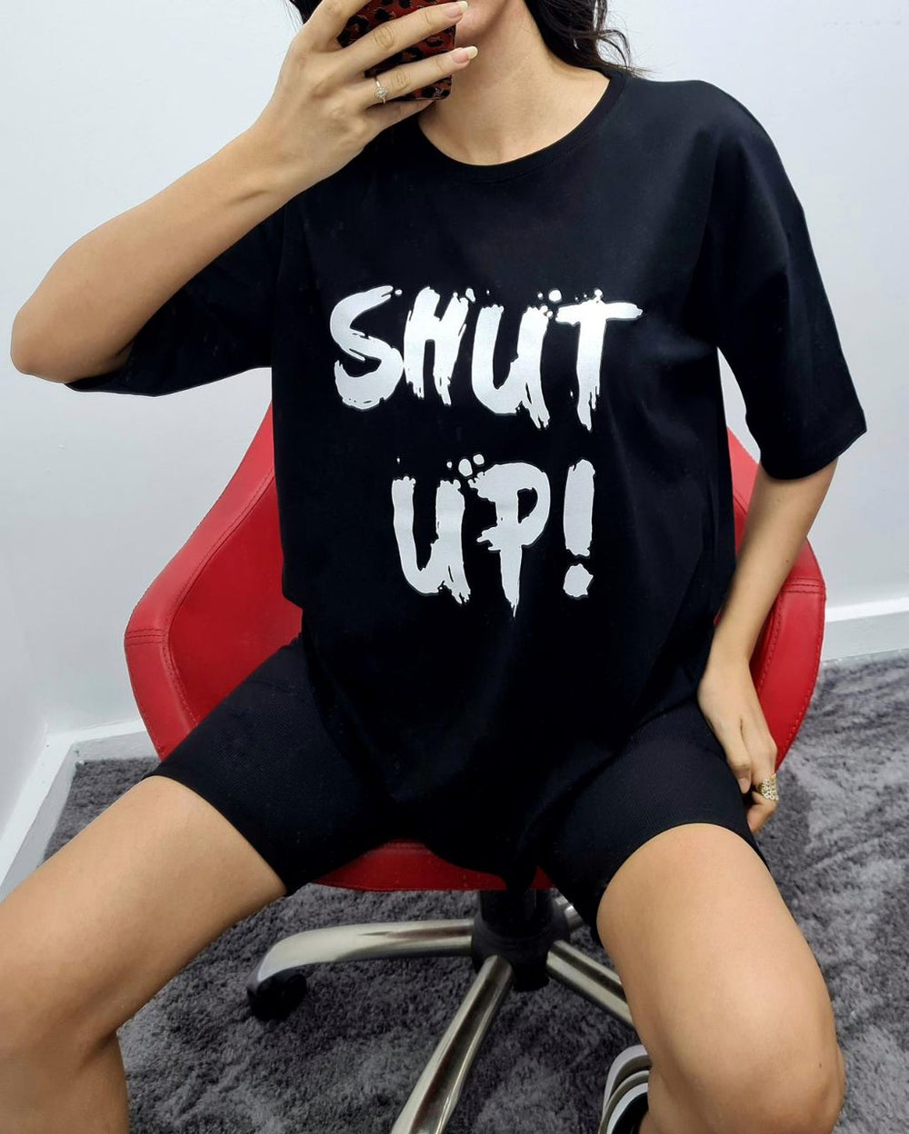 Tricou Shut - Negru
