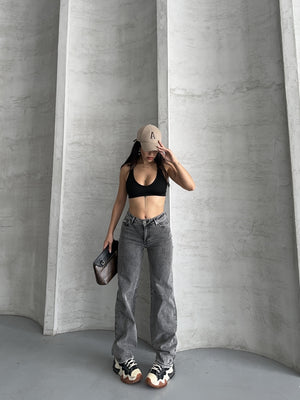 Dizi Pensli Baggy Kot Pantolon 7088