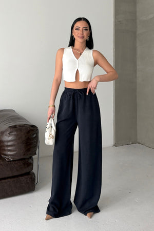Pantaloni Palazzo elasticizați HS708