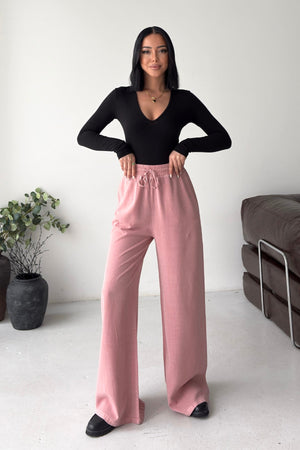 Pantaloni Palazzo elasticizați HS708
