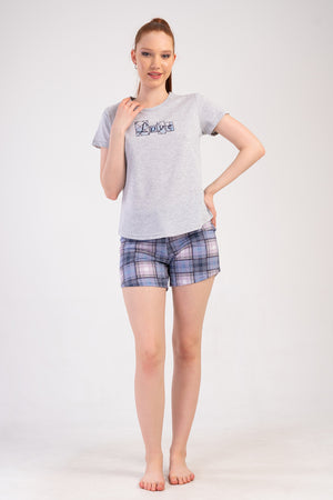 KADIN P.SUPREM O YAKA KISA KOL ETEGI OVAL SORT TAKIM