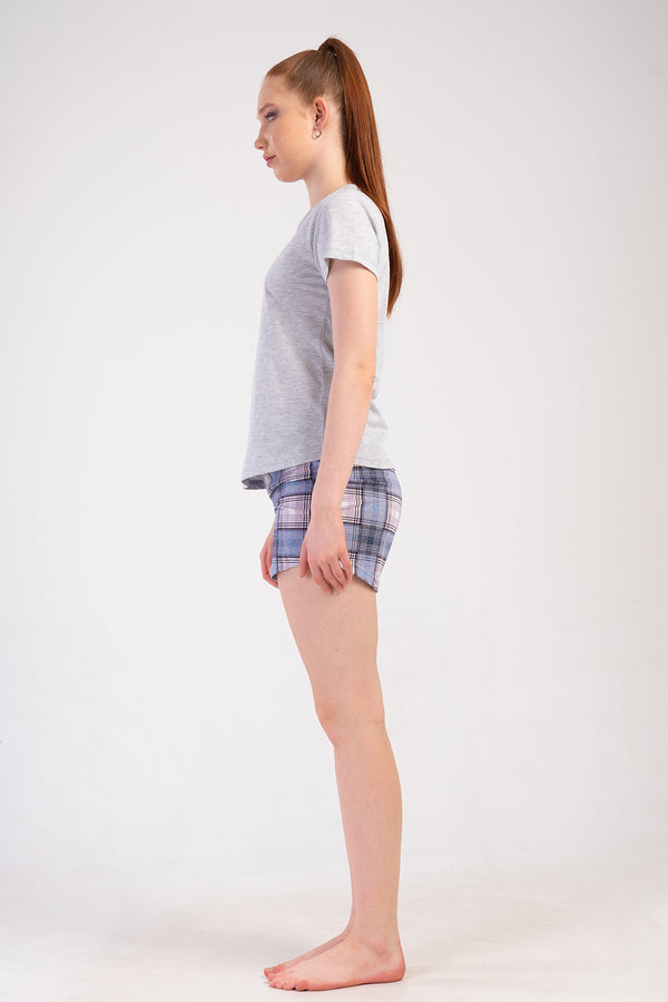 KADIN P.SUPREM O YAKA KISA KOL ETEGI OVAL SORT TAKIM