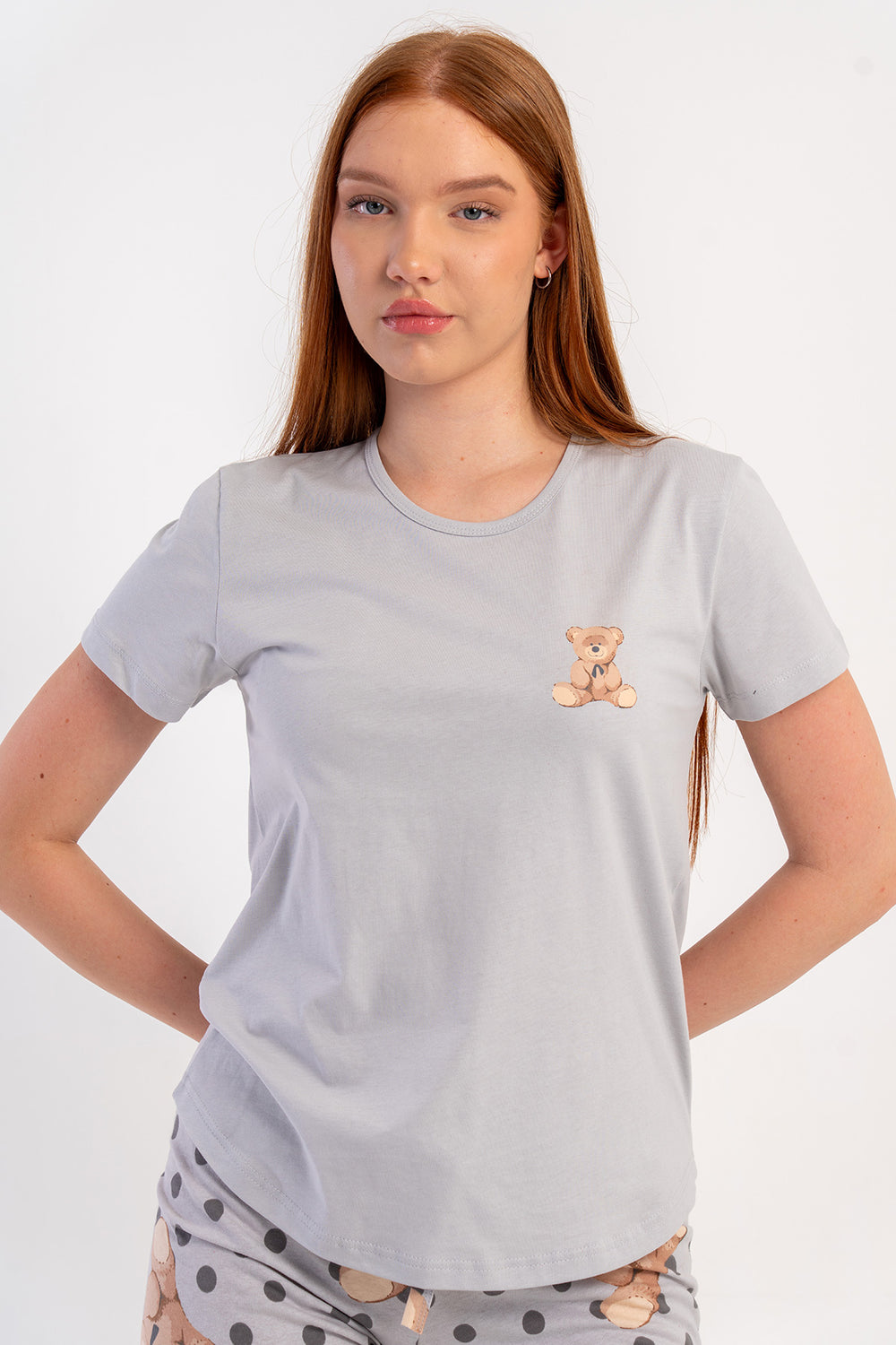 KADIN P.SUPREM O YAKA KISA KOL SORT TAKIM