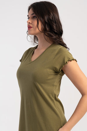 KADIN P.SUPREM BIBILALI KISA KOL TUNIK