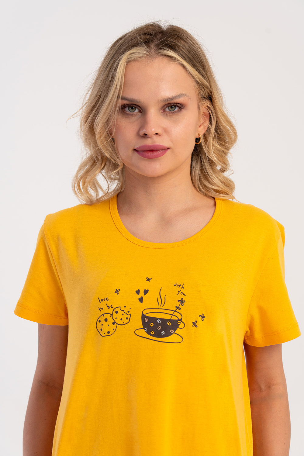 KADIN P.SUPREM O YAKA KISA KOL ETEGI OVAL CEPLI TUNIK