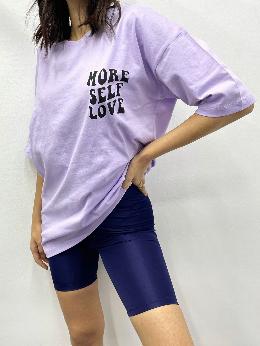 Tricou More Self - Liliac