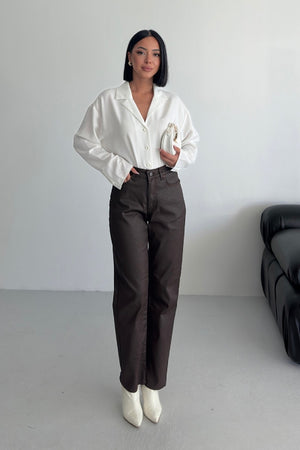 Pantaloni Mom Fit 7072