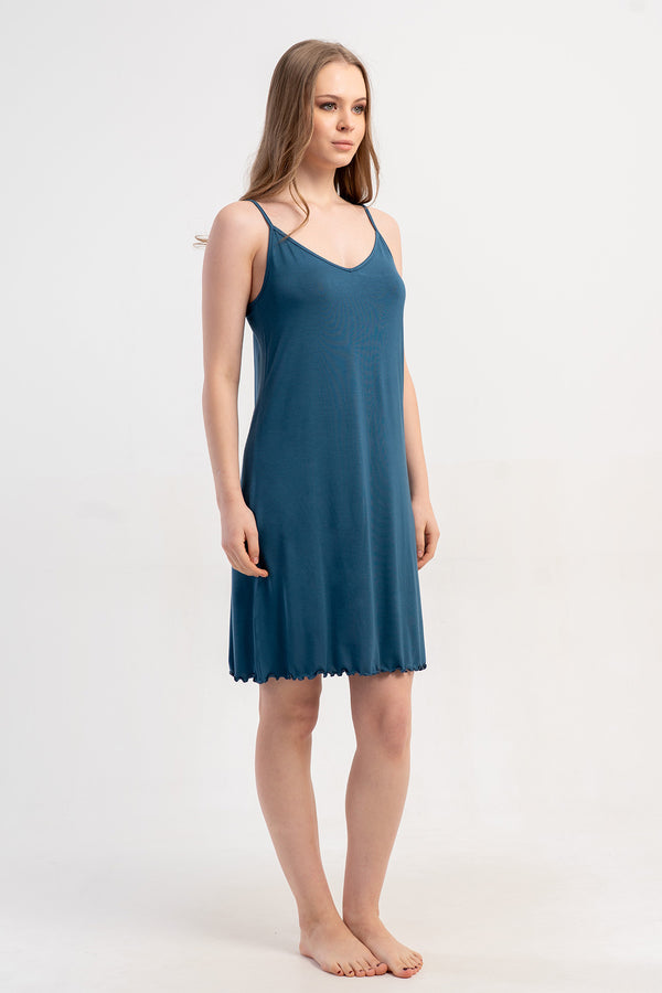 KADIN LYC VISCON V YAKA BIBILALI IP ASKILI TUNIK