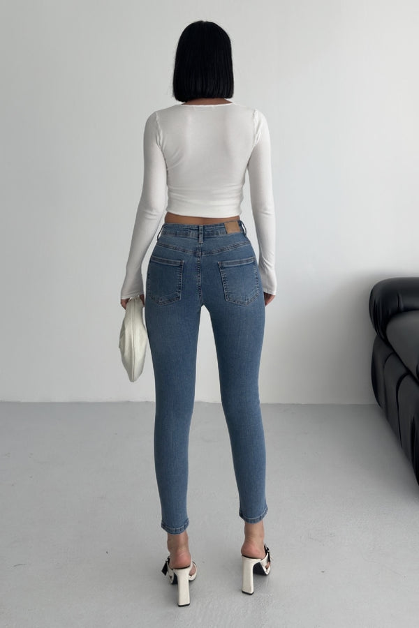 Blugi skinny 819
