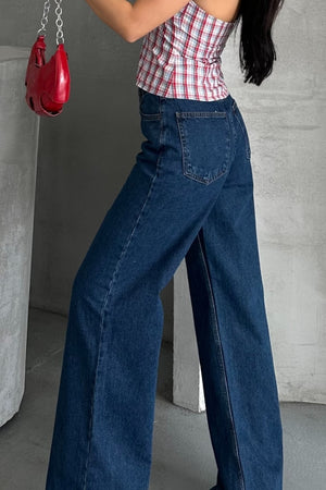 Bol Paça Baggy Relax Kot Pantolon 7031