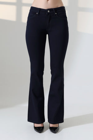 Push Up İspanyol Kot Pantolon 7108