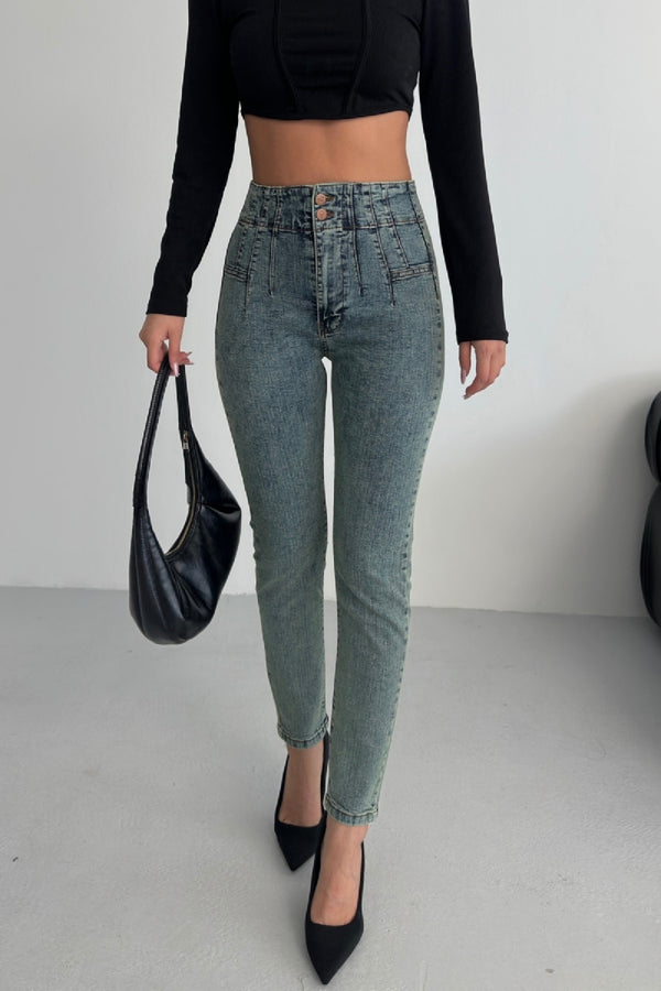 Pensli Skinny Kot Pantolon 7053
