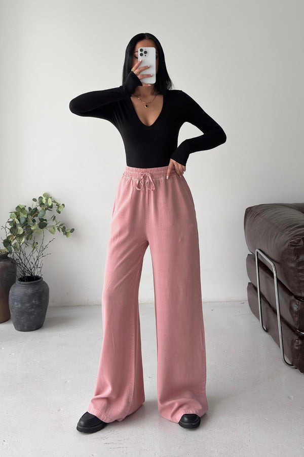 Pantaloni Palazzo elasticizați HS708