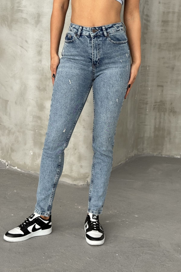Blugi din denim Lycra Click 7036