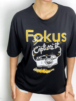 Tricou Focus - Negru