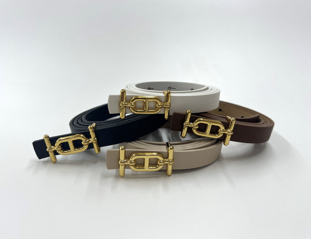 Gold Tokalı İnce Kemer