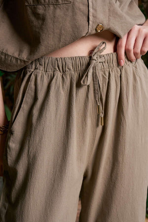 Balon Keten Pantolon - Yeşil - (S-XL) - 2