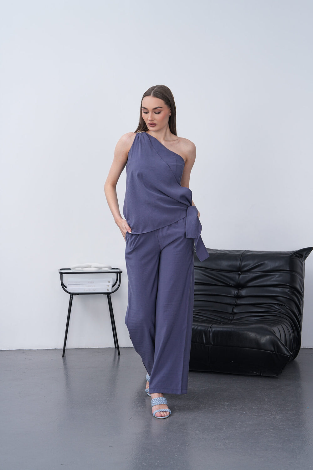 Set șal din modal - Indigo