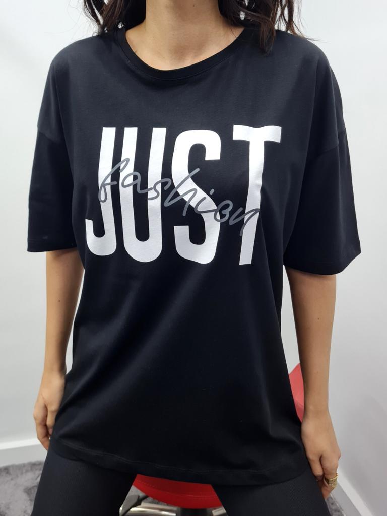 Just T-Shirt - Siyah