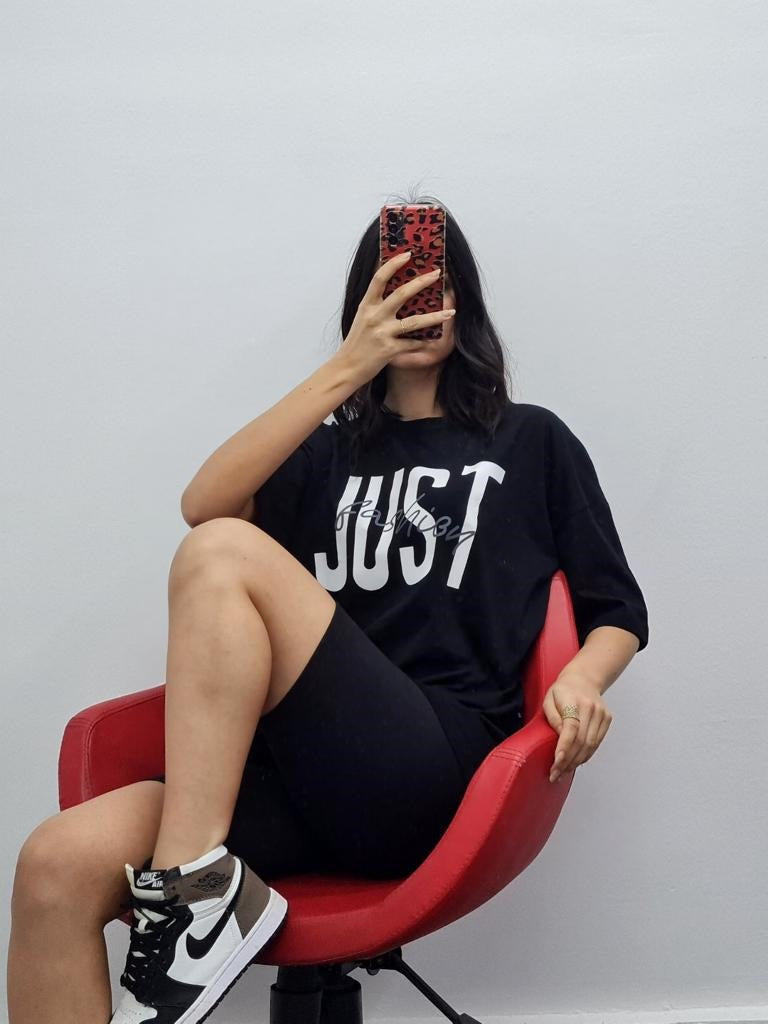 Just T-Shirt - Siyah