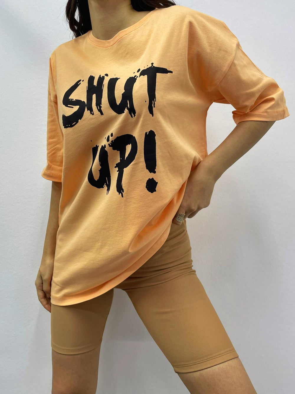 Tricou Shut - Portocaliu
