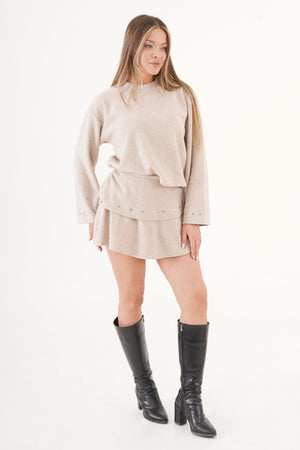 Selanik Katlı Taşlı Toptan Taş Etek