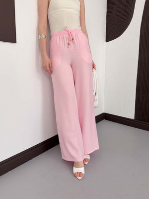 Pantolon - Pembe | D2381 Topshow