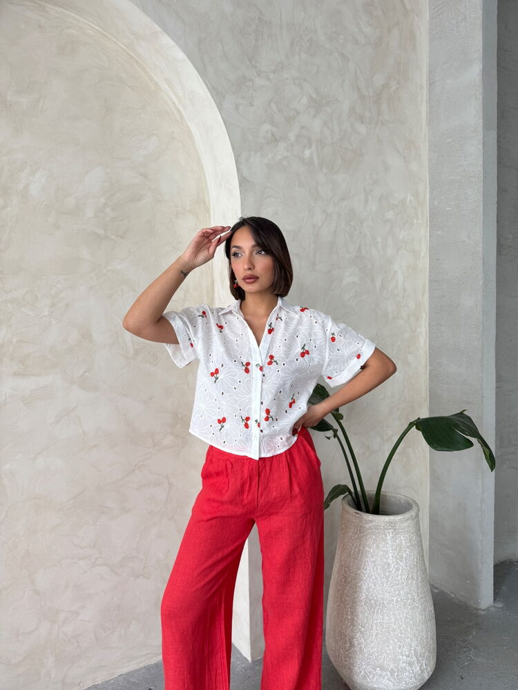 Nakışlı Brode Gömlek