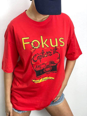 Tricou Focus - Roșu