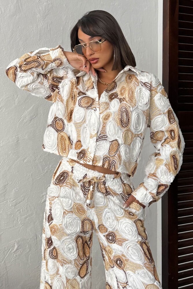 Topshow Toptan Desenli Gömlek Ceket