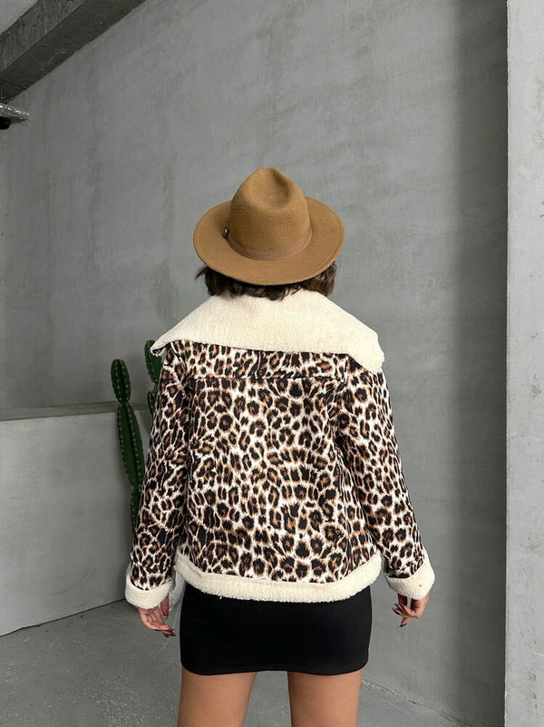 Peluş Toptan Mont - Leopar D1