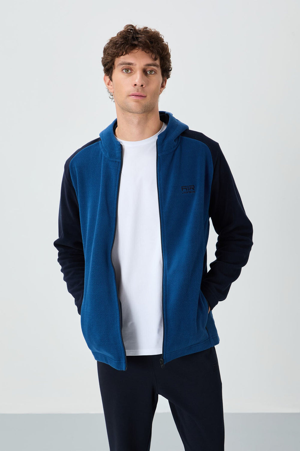 Connell Parlament Rahat Kalıp Polar Erkek Sweatshirt - 88313