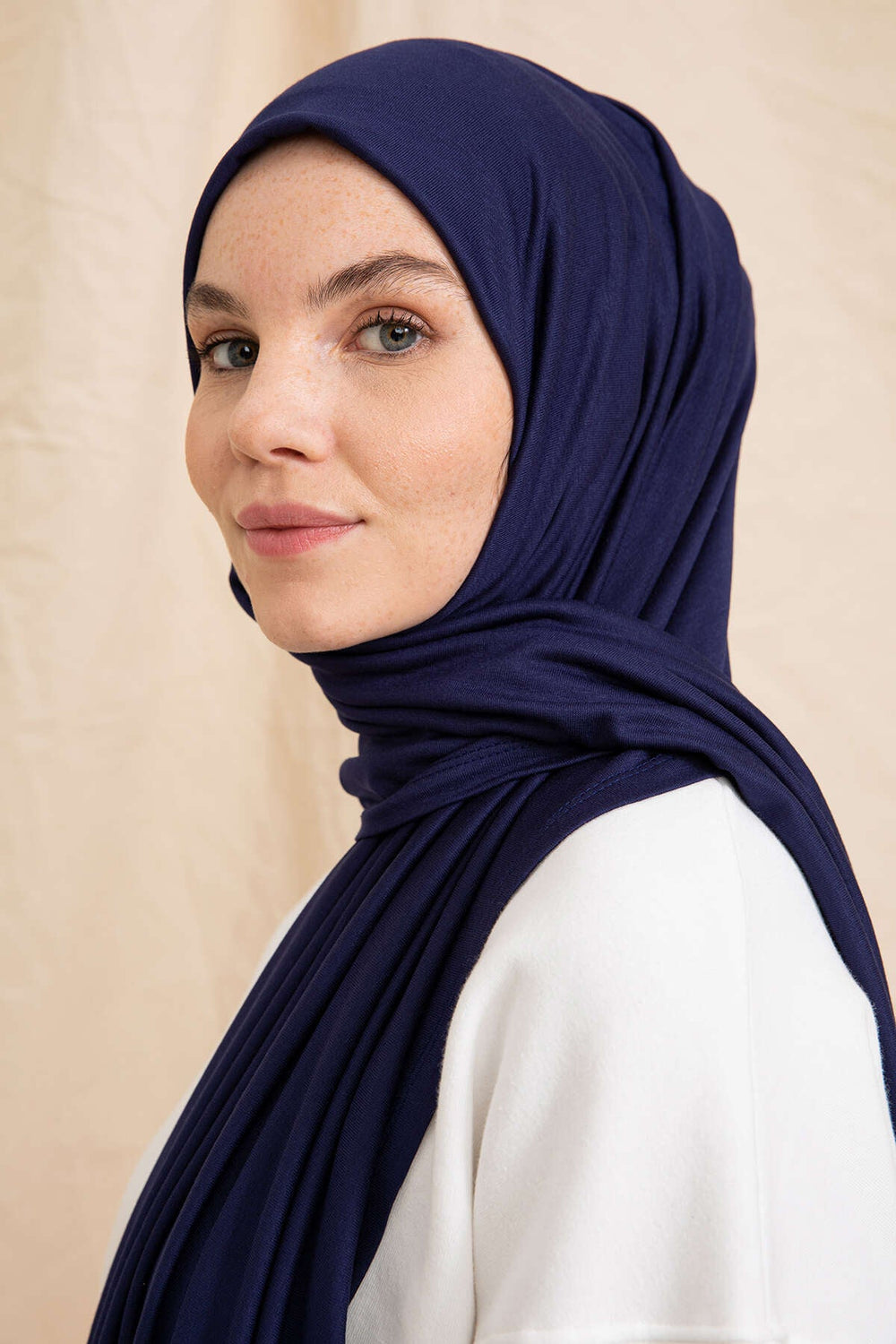 Penye Şal - Lacivert