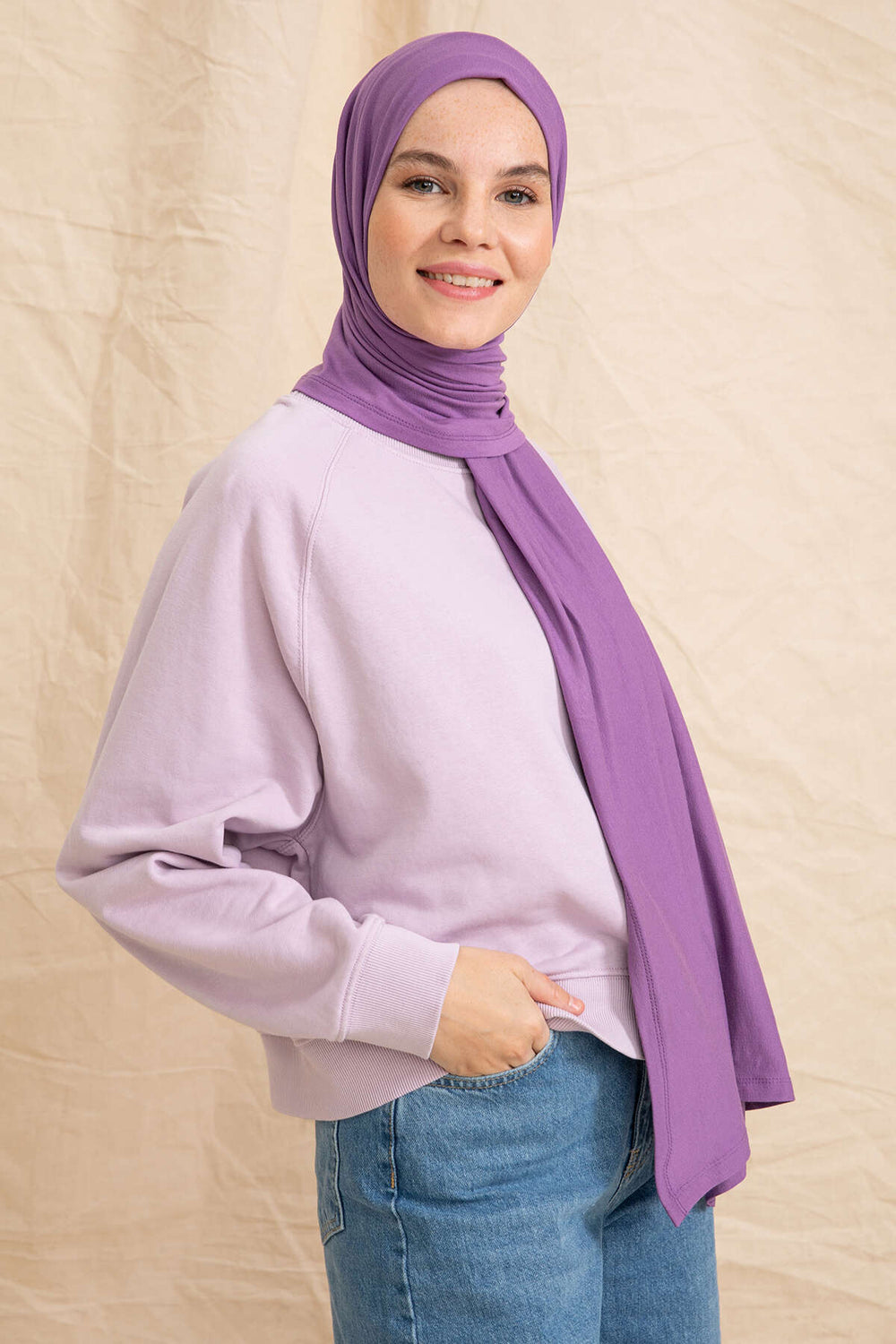 Penye Şal - Lavanta