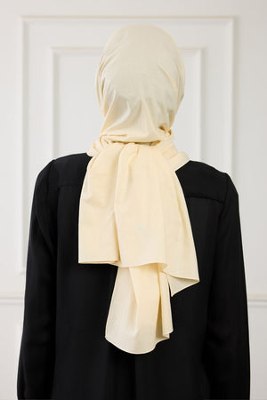 Pure Pamuk Şal - Bej