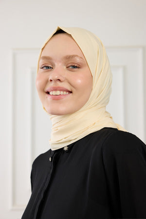 Pure Pamuk Şal - Bej