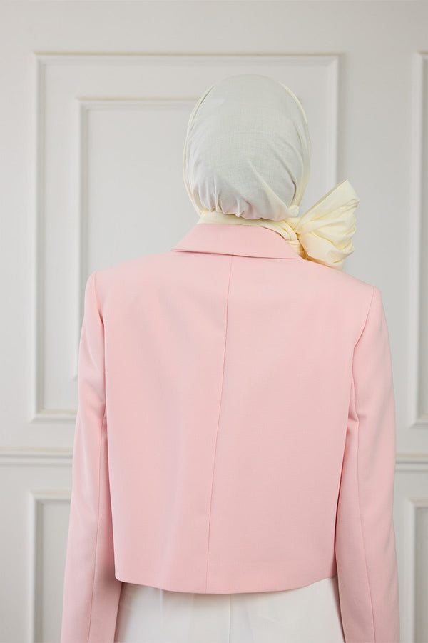 Pure Pamuk Şal - Fildişi