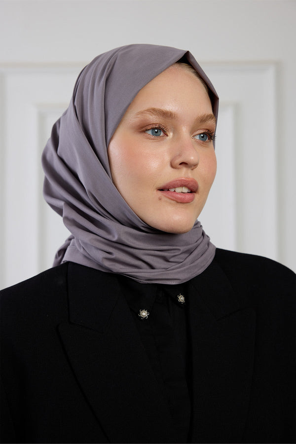 Pure Pamuk Şal - Gri