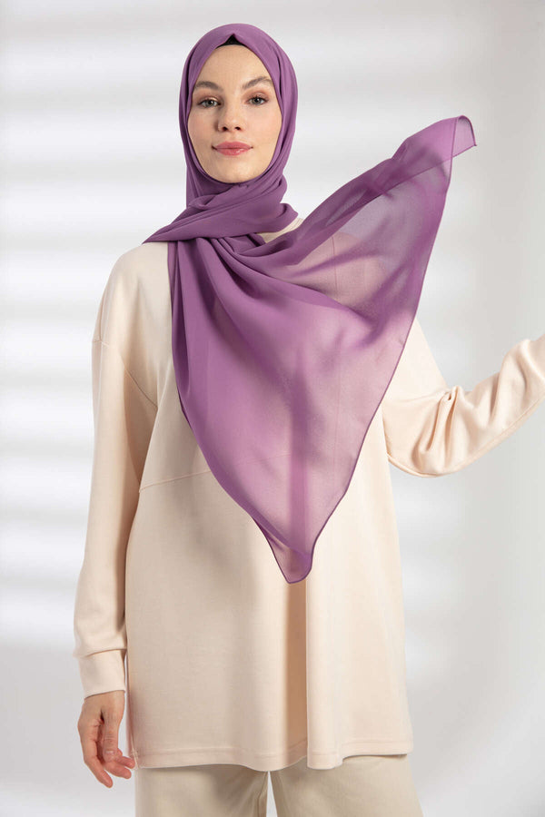 Şifon Şal - Lavanta