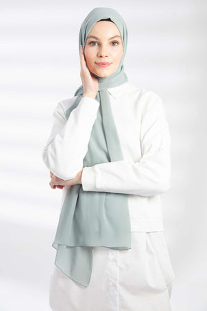 Şifon Şal - Soft Çağla